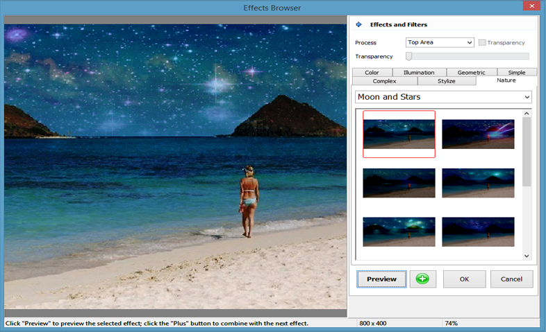 Applying additional photo effects